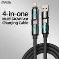 Multi USB Charging Cable (4-in-1)